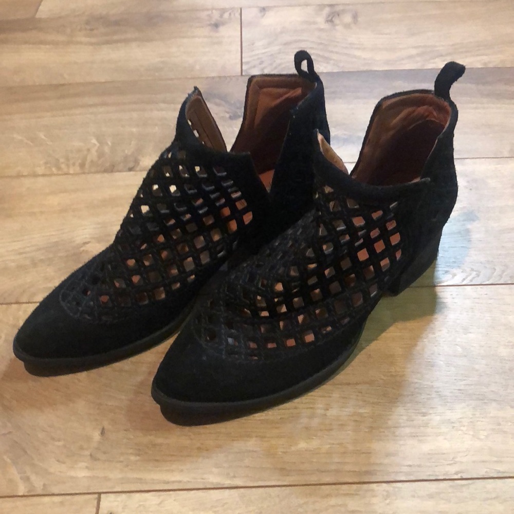 Jeffrey Campbell Mesh Booties